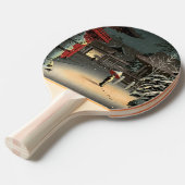 土屋小逸 - 根津神社の雪 卓球ラケット (正面アングル)