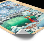 土屋興一が日本の名所図 ポスター (角)