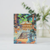 土屋興一ゲート陽明日光神社 ポストカード (スタンド正面)