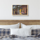 土屋興一スケッチ高輪泉岳寺 キャンバスプリント (インサイチュ (寝室))