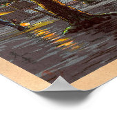 土屋興一スケッチ高輪泉岳寺 ポスター (角)