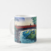 土屋興一 – 日光の神橋 コーヒーマグカップ (正面左)