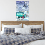 土屋興一 – 春雪の丸山 キャンバスプリント (インサイチュ (寝室))