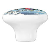 土屋興一 – 春雪の丸山 セラミックノブ (側面)