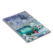 土屋興一 – 春雪の丸山 ノートブック (右側)