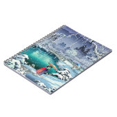 土屋興一 – 春雪の丸山 ノートブック (左側)