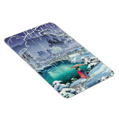 土屋興一 – 春雪の丸山 マグネット (右側)