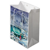 土屋興一 – 春雪の丸山 ミディアムペーパーバッグ (正面アングル)