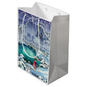 土屋興一 – 春雪の丸山 ミディアムペーパーバッグ (裏面アングル)