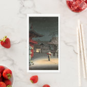 土屋興一 – 根津神社の雪 (インサイチュ)