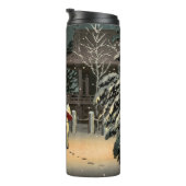 土屋興一 – 根津神社の雪 タンブラー (回転右)