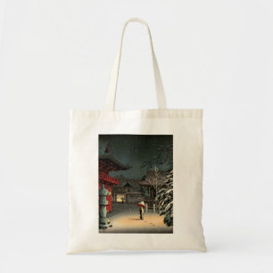 土屋興一 – 根津神社の雪 トートバッグ