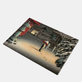 土屋興一 – 根津神社の雪 ドアマット (アングル)