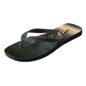 土屋興一 – 根津神社の雪 ビーチサンダル (アングル)