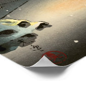 土屋興一 – 根津神社の雪 ポスター (角)