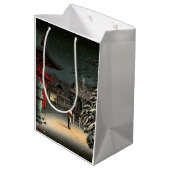 土屋興一 – 根津神社の雪 ミディアムペーパーバッグ (裏面アングル)