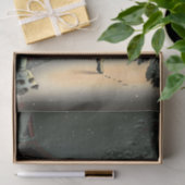 土屋興一 – 根津神社の雪 薄葉紙 (ギフト)