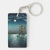 土屋興一 – 船で品川、夜 キーホルダー (裏面)