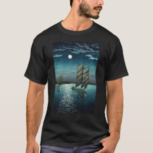 土屋興一 – 船で品川、夜 Tシャツ