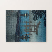 土屋興一 – 雨の中の宮島 ジグソーパズル (横)