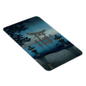 土屋興一 – 雨の中の宮島 マグネット (右側)