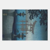 土屋興一 – 雨の中の宮島 ラッピングペーパーシート (正面2)