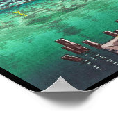 土屋興津上野不忍池アート ポスター (角)