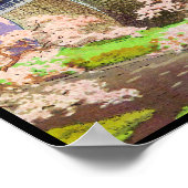 土屋興津名古屋城新版画 ポスター (角)