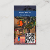 土屋興津夕べアット牛込 – QRコード 名刺 (正面)