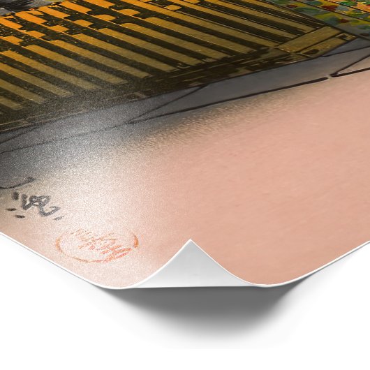 土屋興津氏 – Side通りAraki in Yotya フォトプリント (角)