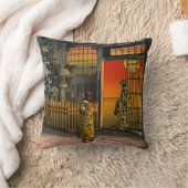 土屋興津 – サイド通り荒木in四谷 クッション (ブランケット)