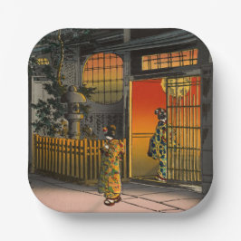 土屋興津 – サイド通り荒木in四谷 ペーパープレート