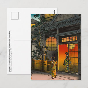 土屋興津 – サイド通り荒木in四谷 ポストカード