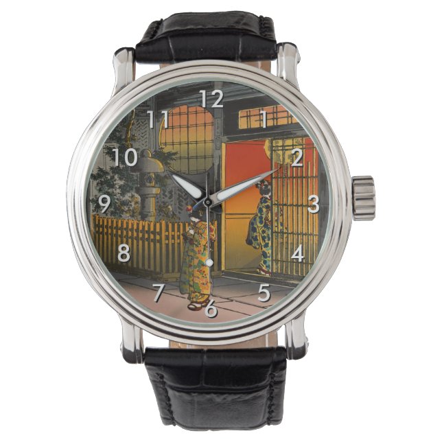 土屋興津 – サイド通り荒木in四谷 腕時計 (正面)