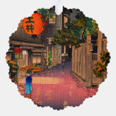 土屋興津 – 夕べアット牛込 オーナメントカード (裏面)