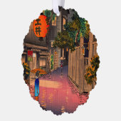 土屋興津 – 夕べアット牛込 オーナメントカード (左)