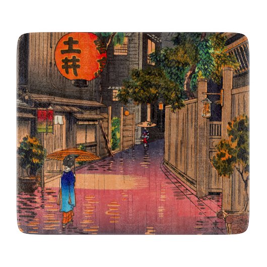 土屋興津 – 夕べアット牛込 カッティングボード (正面)