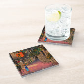 土屋興津 – 夕べアット牛込 ガラスコースター (アングル)