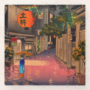 土屋興津 – 夕べアット牛込 ガラスコースター