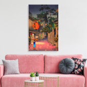 土屋興津 – 夕べアット牛込 キャンバスプリント (インサイチュ (リビング))