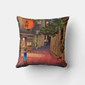 土屋興津 – 夕べアット牛込 クッション (裏面)