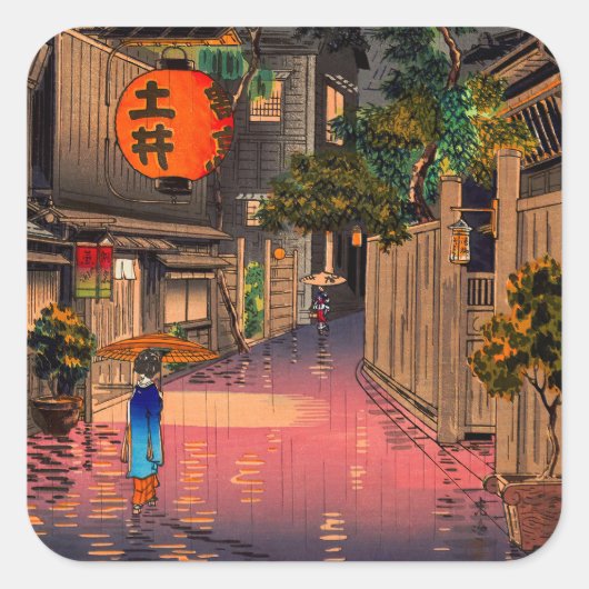 土屋興津 – 夕べアット牛込 スクエアシール (正面)