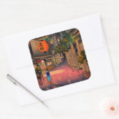 土屋興津 – 夕べアット牛込 スクエアシール (封筒)