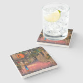 土屋興津 – 夕べアット牛込 ストーンコースター (横)