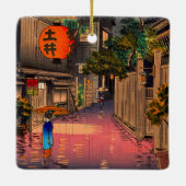 土屋興津 – 夕べアット牛込 セラミックオーナメント (裏面)