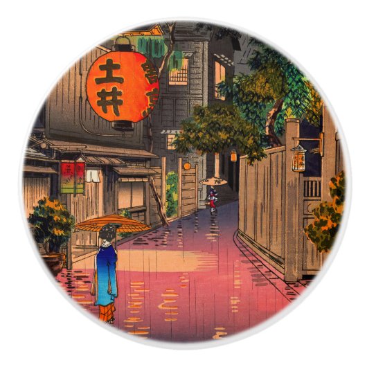 土屋興津 – 夕べアット牛込 セラミックノブ (正面)