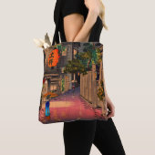 土屋興津 – 夕べアット牛込 トートバッグ (クローズアップ)