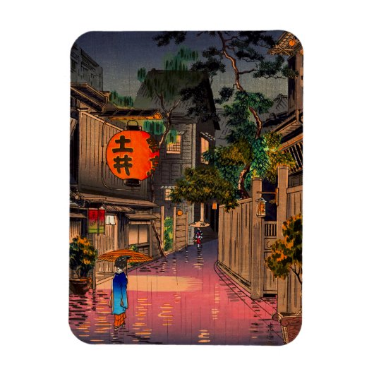 土屋興津 – 夕べアット牛込 マグネット (縦)