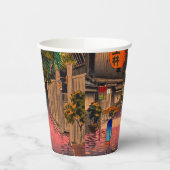 土屋興津 – 夕べアット牛込 紙コップ (左)