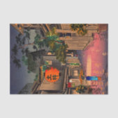 土屋興津 – 夕べアット牛込 薄葉紙 (正面)